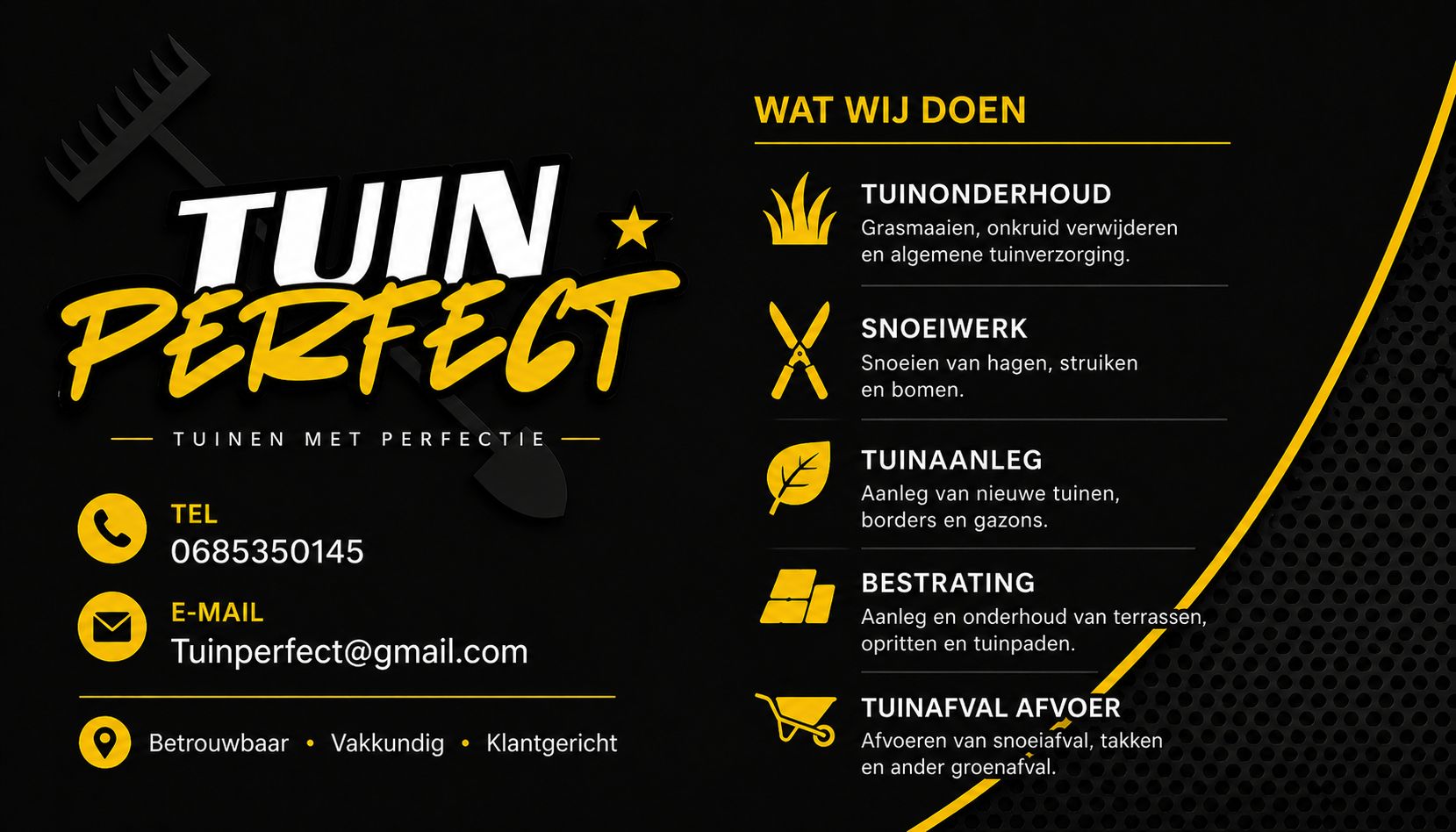 Tuin Perfect - Professionele tuindiensten