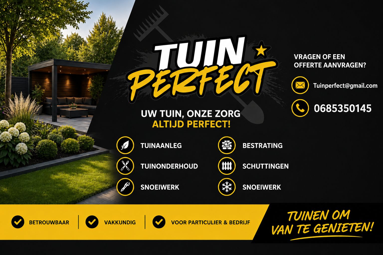 Tuin Perfect - Klaar voor uw project